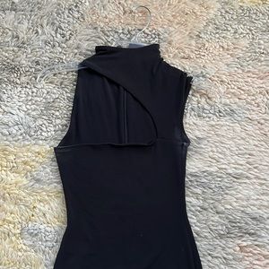 Nookie Cut out Black Dress Small
